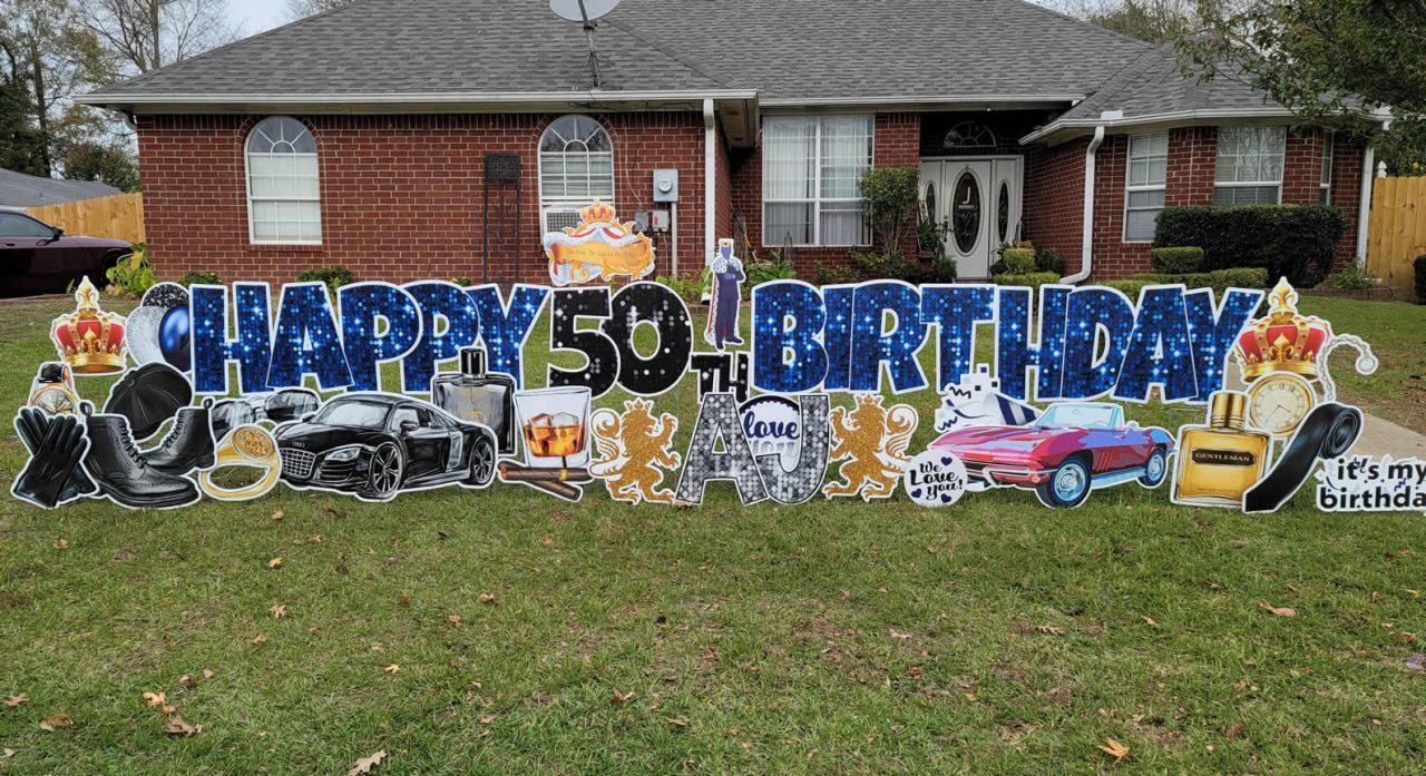 Lawn Sign Rental Service Custom Yard Sign Rental Company Seguin, TX