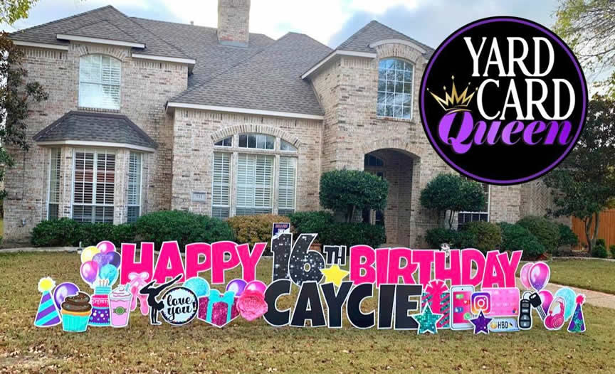 Lawn Decorations For Birthday