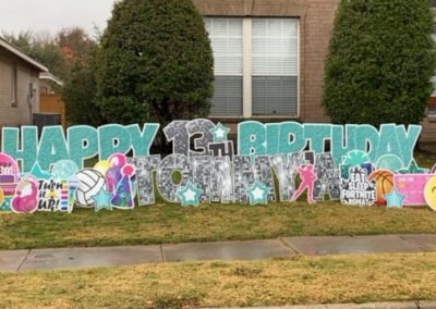 Teenage Happy Birthday Yard Signs
