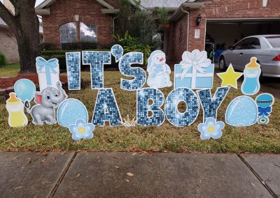 New Baby Yard Sign Rental Company Tomball