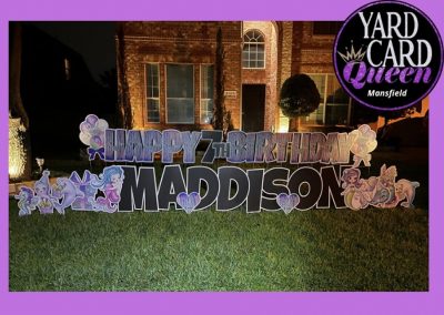 Happy 7th Birthday Madison Mansfield, TX