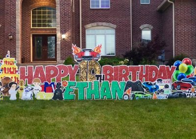 Happy Birthday Yard Sign Near Me Carmel, Indiana