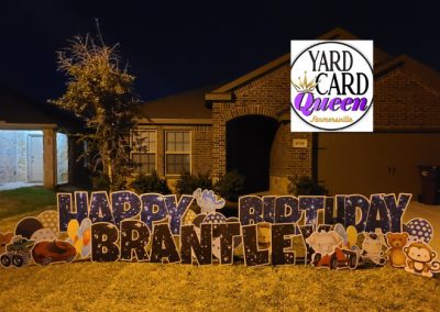 Happy Birthday Yard Sign Rental Farmersville TX