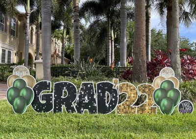 Graduation Yard Sign Rental Congratulations St. Petersburg, FL