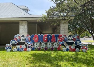 Congratulations Graduate Yard Sign Rental Converse Texas