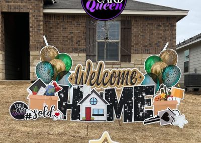 Big Welcome Home Sign Rental Belton, Texas