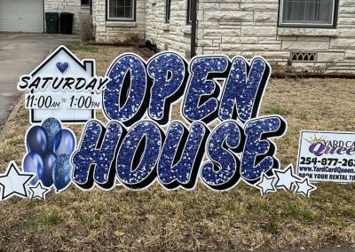 Open House Yard Sign Rental Belton, TX