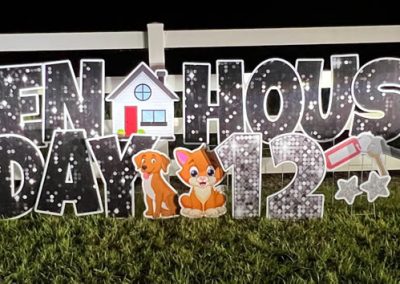 Open House Yard Sign Rental Athens TX