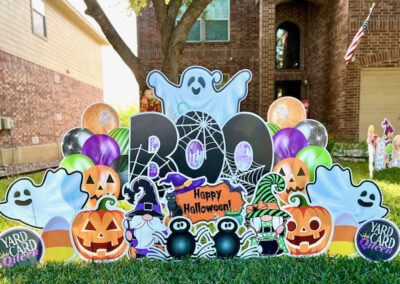 Happy Halloween Yard Sign Rental San Antonio, TX