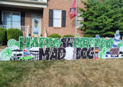 Happy 16th Birthday Yard Sign Rental Charleston, WV