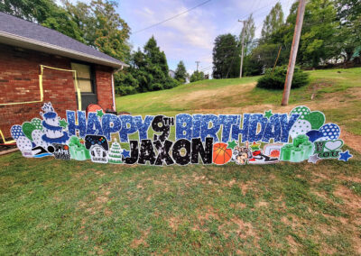 Happy Birthday Yard Sign Rental Charleston, WV