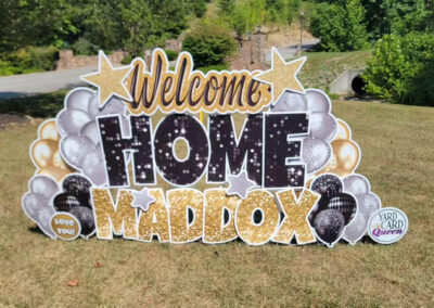 Welcome Home Yard Sign Rental Charleston, WV