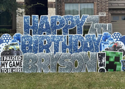 Happy Birthday Yard Sign Rentals Waxahachie