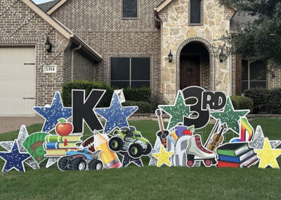Back To School Yard Sign Rental Wylie, TX