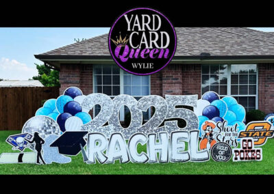Congratulations Graduate Yard Sign Rental Wylie, Texas