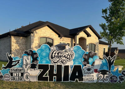 Congratulations Graduation Yard Sign Belton, TX