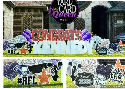 Graduation Yard Sign Rental Wylie, Texas