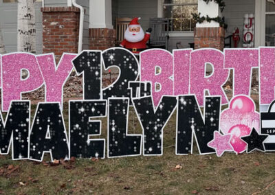 Rent A Big Happy Birthday Sign In Castle Rock Colorado