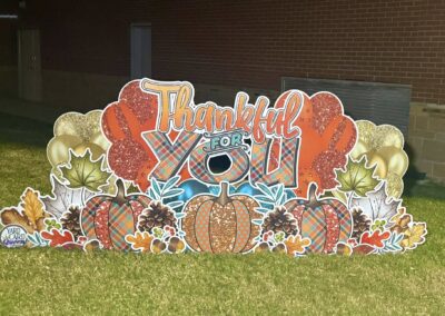 Thanksgiving Yard Sign McKinney, TX