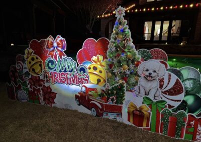 Christmas Sign McKinney, Texas
